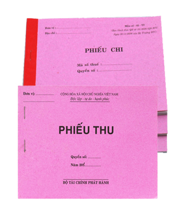 Hóa đơn, phiếu thu - chi